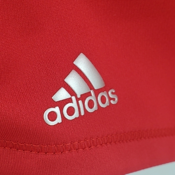NWT Adidas red polo Large - Picture 11 of 16
